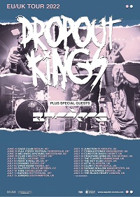 Dropout Kings 2022 tour poster