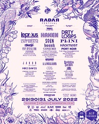 Poster for the 2022 RADAR Festival