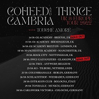 Coheed & Cambria/Thrice/Touché Amoré – Manchester, Academy – 18 October 2022