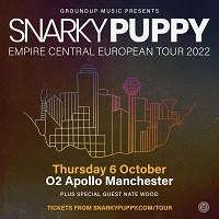 Poster for Snarky Puppy, Manchester, 6 October 2022