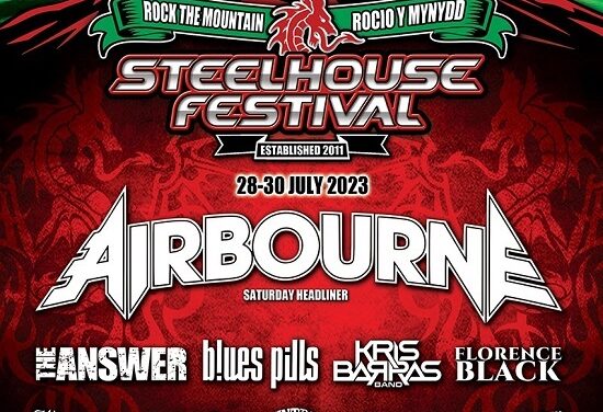 FESTIVAL NEWS: Steelhouse to go Airbourne in 2023