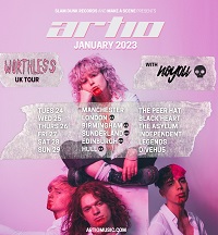 Artio January 2023 tour poster