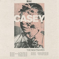 Poster for Casey 2023 UK and Germany tour dates