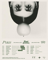 PVRIS 2023 tour poster