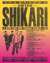 Enter Shikari 2023 tour poster