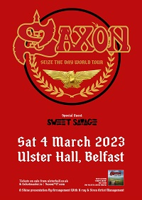 Saxon – Belfast, Ulster Hall – 4 March 2023