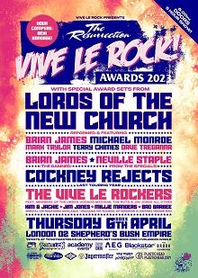 Vive Le Rock Awards – London, O2 Shepherd’s Bush Empire – 6 April 2023