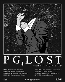 pg.lost 2023 tour poster