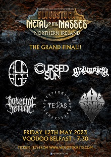 Bloodstock Metal 2 The Masses NI Grand Final – Voodoo, Belfast – 12 May 2023