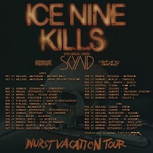 Ice Nine Kills 2023 tour poster