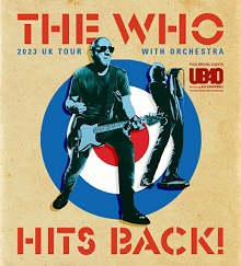 The Who Hits Back 2023 tour promo