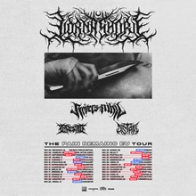 Lorna Shore Pain Remains EU tour poster