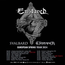 Enslaved 2024 tour poster