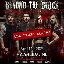 Poster for Beyond The Black in Haarlem April 2024
