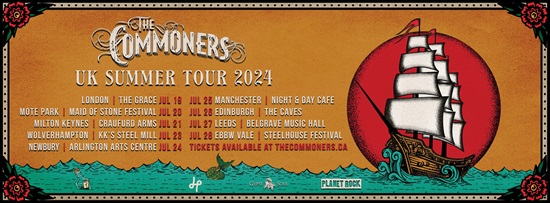 The Commoners 2024 UK tour