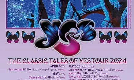 TOUR NEWS: YES to retell classic tales on rescheduled dates