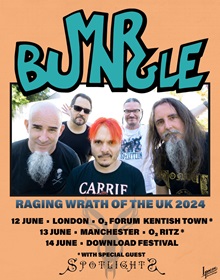 Mr Bungle UK 2024 poster