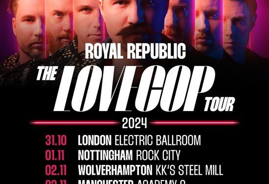TOUR NEWS: England to turn into a #RoyalRepublic