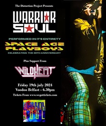 Warrior Soul/Wild Heat – Belfast, Voodoo – 19 July 2024