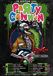 Party Cannon 2024 Vomitour poster