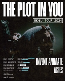 The Plot In You 2024 tour poster