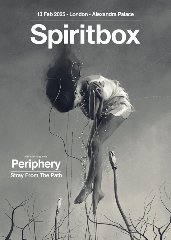 Poster for Spiritbox at Alexandra Palace 13 February 2025