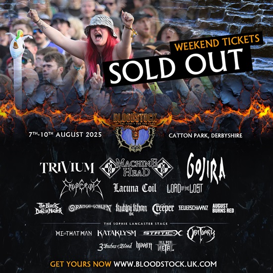 Bloodstock sold out poster