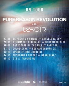 Lesoir Pure Reason Revolution tour poster