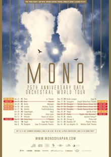 Mono 2024 tour poster