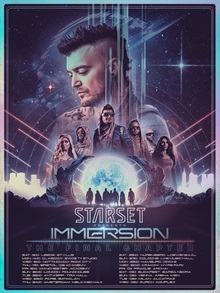 Starset Immersion 2024 tour poster