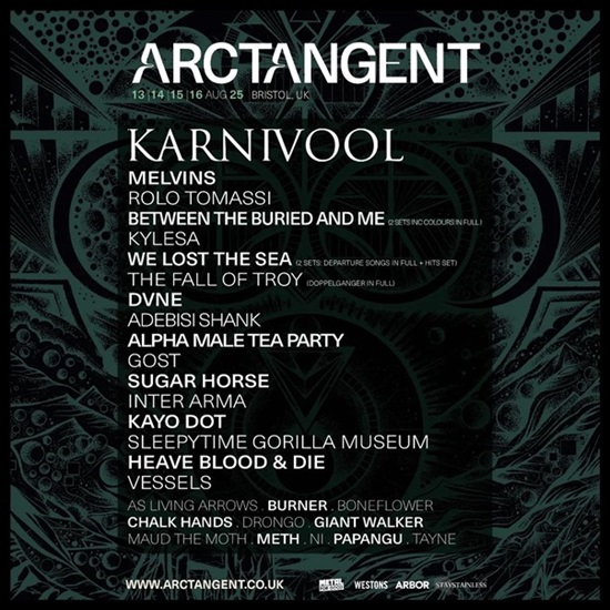 ArcTanGent first announcement poster