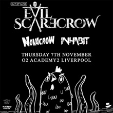 Poster for Evil Scarecrow at O2 Academy 2 Liverpool 7 November 2024