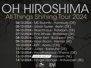 Oh Hiroshima 2024 tour poster