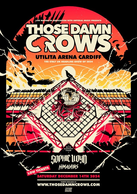 Those Damn Crows Cardiff December 2024