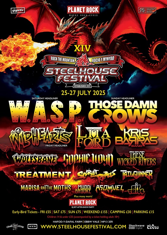 Updated Steelhouse 2025 poster