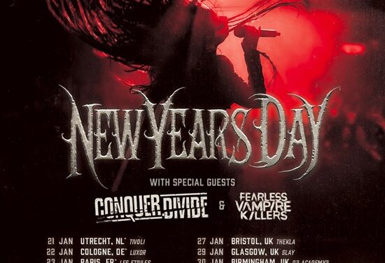 New Years Day/Conquer Divide – Utrecht, Tivoli Vredenburg – 21 January 2025