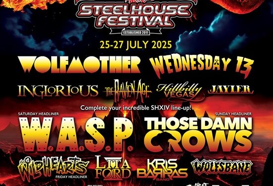 FESTIVAL NEWS: STEELHOUSE REVEALS FINAL SIX ACTS