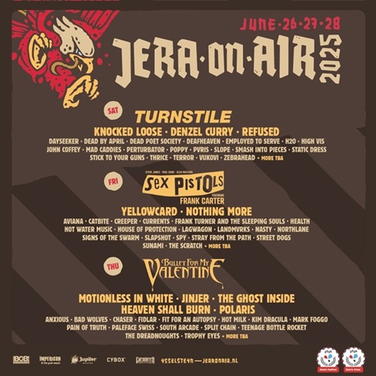 Updated Jera On Air 2025 poster