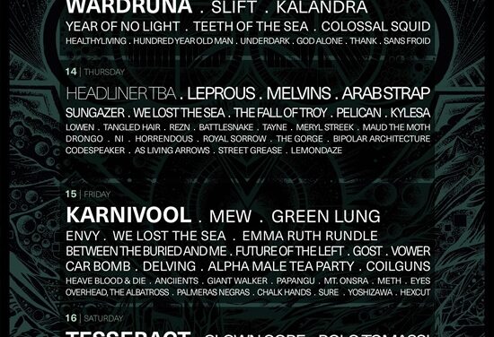 FESTIVAL NEWS: ARCTANGENT REVEALS TWO MORE HEADLINERS