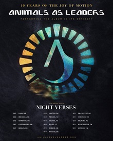 Animals As Leaders/Night Verses – Tilburg, 013 – 12 March 2025