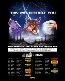 This Will Destroy You 2025 tour poster