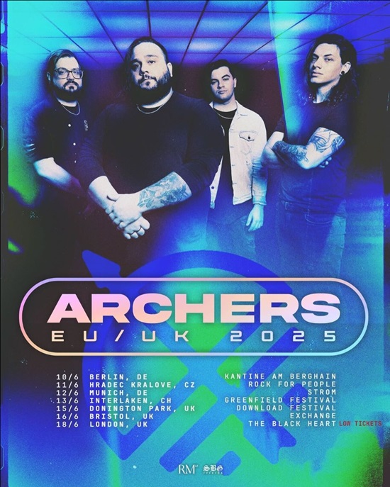 Archers 2025 tour poster