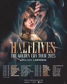 Halflives Golden Era 2025 tour poster