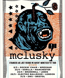 MCLUSKY/KLÄMP – MANCHESTER, GORILLA – 23 MAY 2025