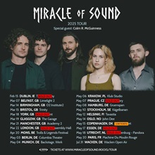Miracle Of Sound 2025 tour poster