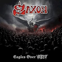Artwork for Eagles Over Hellfest by Saxon