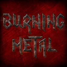 Burning Metal artwork