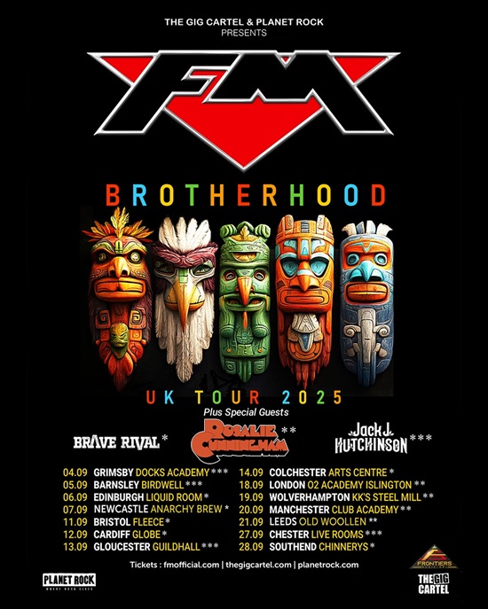 FM 2025 Brotherhood tour poster