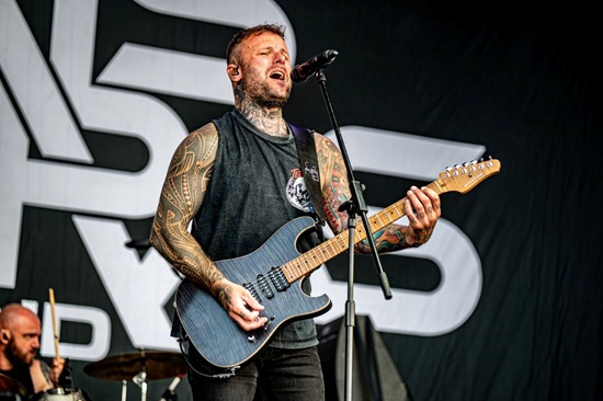 Kris Barras Band @ Steelhouse 2025. Image courtesy of Paul Hutchings.