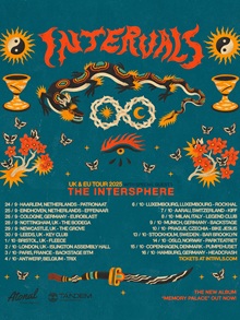 Intervals 2025 tour poster